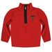 Texas Tech Raiders Red Fleece Long Sleeve Quarter Zip Pull Over - Vive La Fête - Online Apparel Store