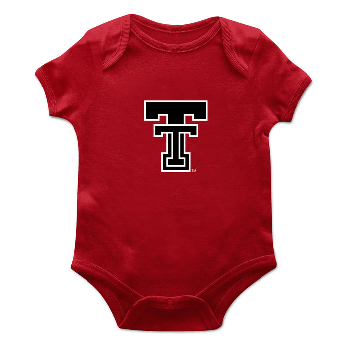 Texas Tech Red Raiders Cotton Short Sleeve Bodysuit White - Vive La Fête - Online Apparel Store