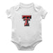 Texas Tech Red Raiders Cotton Short Sleeve Bodysuit White