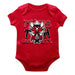 Texas Tech Red Raiders Vive La Fete Infant Game Day Red Short Sleeve Bodysuit