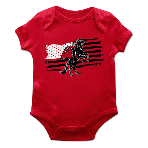 Texas Tech Red Raiders Vive La Fete Infant Game Day Red Short Sleeve Bodysuit