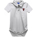 Texas Tech Red Raiders Embroidered White Solid Knit Polo Bodysuit - Vive La Fête - Online Apparel Store