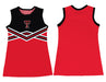 Texas Tech Red Raiders Sleeveless Cheerleader A Line Dress Black and Red - Vive La Fête - Online Apparel Store