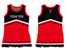 Texas Tech Red Raiders Vive La Fete Game Day Black and Red Sleeveless Chearleader Dress - Vive La Fête - Online Apparel Store