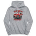 Texas Tech Red Raiders On My Way Monster Truck Heather Grey Cotton Youth Hoodie