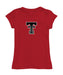 Texas Tech Red Raiders Girl´s Fitted Cotton T-shirt White - Vive La Fête - Online Apparel Store