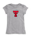 Texas Tech Red Raiders Girl´s Fitted Cotton T-shirt White - Vive La Fête - Online Apparel Store