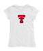 Texas Tech Red Raiders Girl´s Fitted Cotton T-shirt White - Vive La Fête - Online Apparel Store