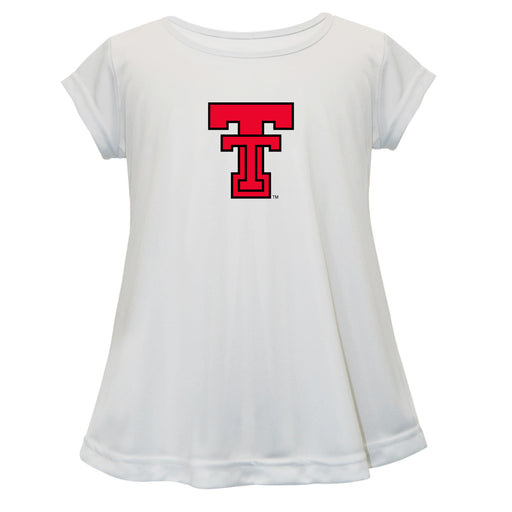 Texas Tech Red Raiders Short Sleeve Youth Cotton Top White - Vive La Fête - Online Apparel Store
