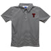 Texas Tech Red Raiders Embroidered Black Stripes Short Sleeve Polo Box Shirt - Vive La Fête - Online Apparel Store