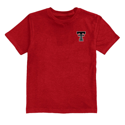 Texas Tech Red Raiders Vive La Fete Impressions Artwork Red T-shirt Cotton Blends