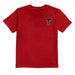 Texas Tech Red Raiders Vive La Fete Impressions Artwork Red T-shirt Cotton Blends