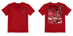 Texas Tech Red Raiders Vive La Fete Impressions Artwork Red T-shirt Cotton Blends - Vive La Fête - Online Apparel Store