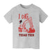 Texas Tech Red Raiders Vive La Fete Excavator Heather Grey Cotton Short Sleeve Tee