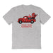 Texas Tech Red Raiders Hand Sketched Vive La Fete Impressions Truck Kids Grey Cotton T-shirt