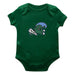 Tulane Green Wave Cotton Short Sleeve Bodysuit Green