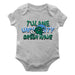 Tulane Green Wave Vive La Fete Infant Game Day Green Short Sleeve Bodysuit