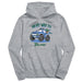 Tulane Green Wave On My Way Monster Truck Heather Grey Cotton Youth Hoodie