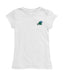 Tulane Green Wave Hand Sketched Vive La Fete Impressions Artwork White Girls Cotton Short Sleeve Tee