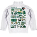 Alabama at Birmingham Blazers Hand Sketched Vive La Fete Impressions Artwork White Boys Quarter Zip Pullover V1 - Vive La Fête - Online Apparel Store