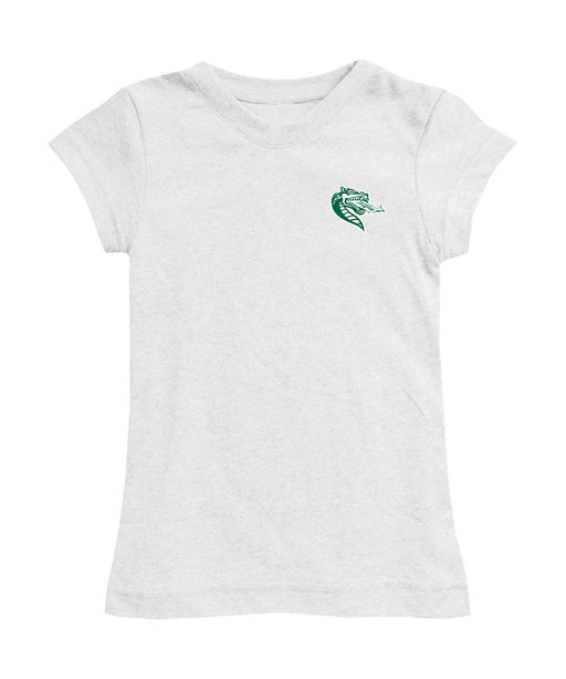 Alabama at Birmingham Blazers Hand Sketched Vive La Fete Impressions Artwork White Girls Cotton Short Sleeve Tee