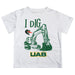 Alabama at Birmingham Blazers Vive La Fete Excavator Boys Game Day White Short Sleeve Tee