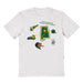UAB Blazers Hand Sketched Vive La Fete Impressions Icones Kids White T-shirt