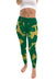 Alabama at Birmingham Blazers Vive La Fete Paint Brush Logo on Waist Women Green Yoga Leggings