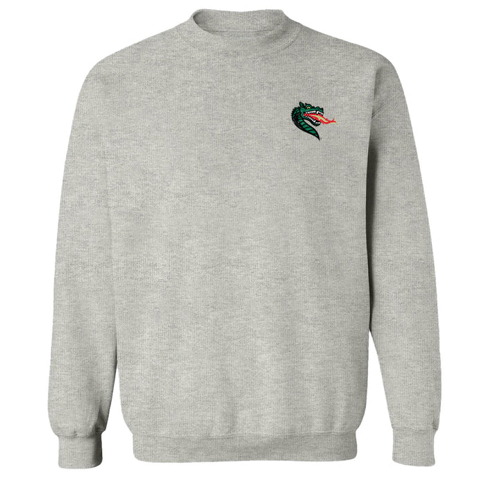 Alabama at Birmingham Blazers Hand Sketched Vive La Fete Impressions Artwork Gray Crew Neck Sweatshirt for Women