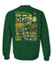 Alabama at Birmingham Blazers Hand Sketched Artwork Green Crewneck Sweatshirt for Women - Vive La Fête - Online Apparel Store