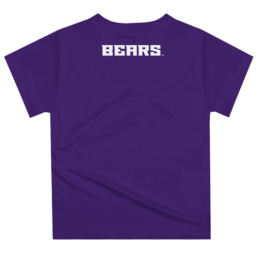 University of Central Arkansas Bears UCA Vive La Fete Excavator Boys Game Day Purple Short Sleeve Tee - Vive La Fête - Online Apparel Store