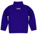 Central Arkansas Bears Vive La Fete Logo and Mascot Name Womens Purple Quarter Zip Pullover - Vive La Fête - Online Apparel Store