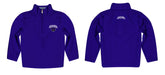 Central Arkansas Bears Vive La Fete Logo and Mascot Name Womens Purple Quarter Zip Pullover - Vive La Fête - Online Apparel Store