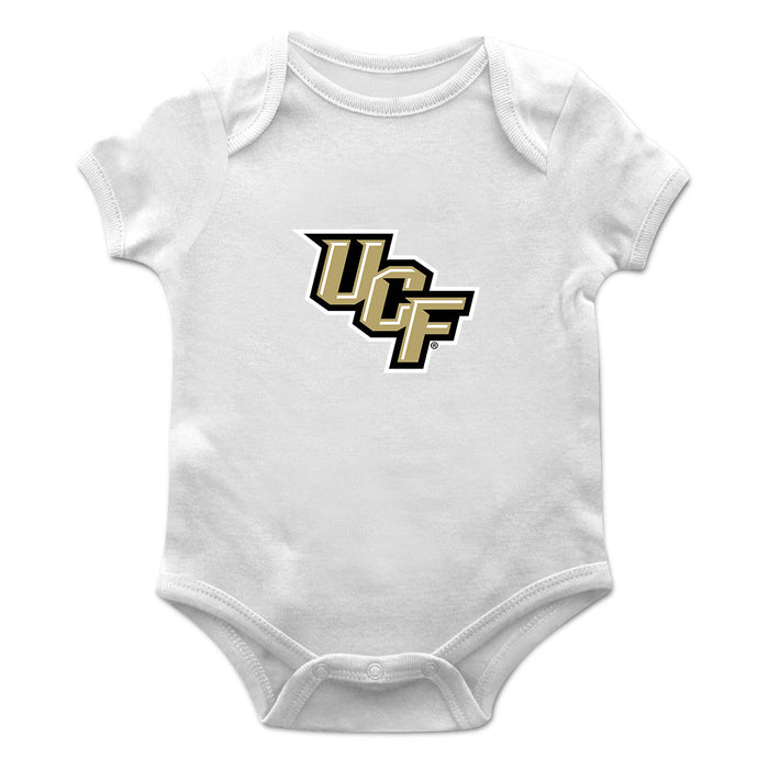 UCF Knights Cotton Short Sleeve Bodysuit White