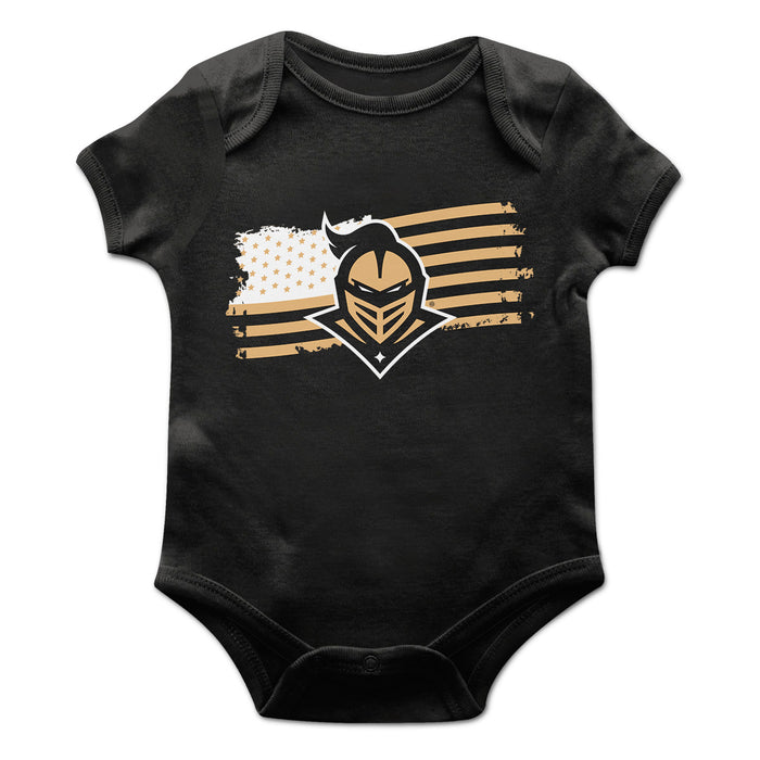 UCF Knights Vive La Fete Infant Game Day Black Short Sleeve Bodysuit