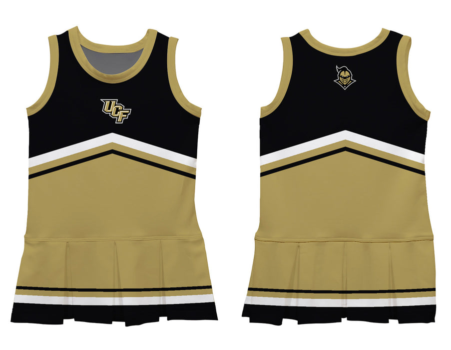 UCF Knights Vive La Fete Game Day Black and Gold Sleeveless Chearleader Dress - Vive La Fête - Online Apparel Store
