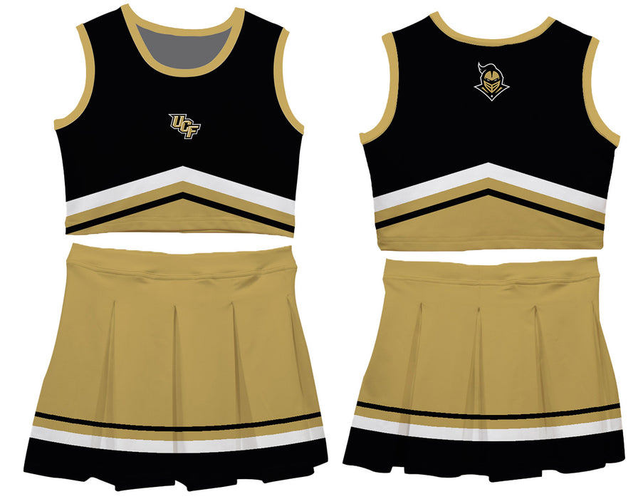 UCF Knights Vive La Fete Game Day Black and Gold Sleeveless Chearleader Set - Vive La Fête - Online Apparel Store