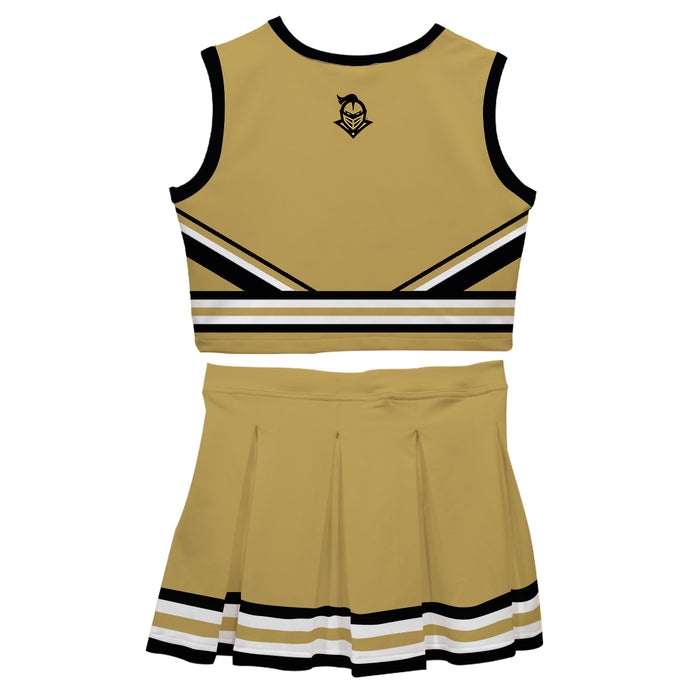 UCF Knights Vive La Fete Game Day Gold Sleeveless Chearleader Set - Vive La Fête - Online Apparel Store