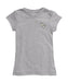 UCF Knights Hand Sketched Vive La Fete Impressions Artwork Grey Girls Cotton Short Sleeve Tee