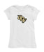 UCF Knights Girl´s Fitted Cotton T-shirt White