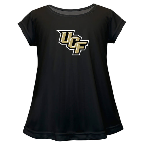 UCF Knights Short Sleeve Youth Cotton Top Black