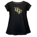 UCF Knights Short Sleeve Youth Cotton Top Black