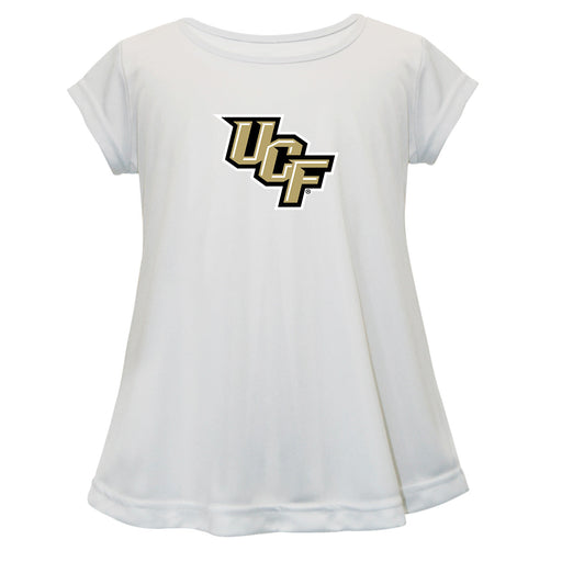 UCF Knights Short Sleeve Youth Cotton Top White