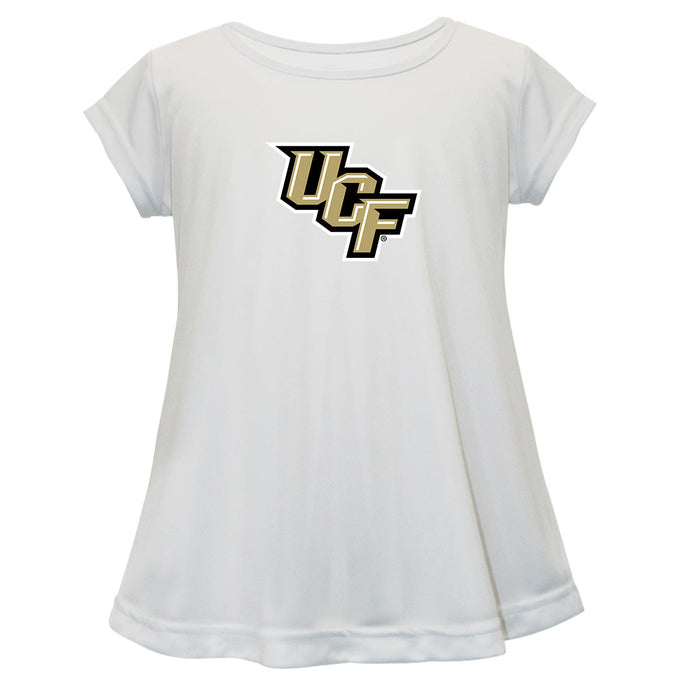 UCF Knights Short Sleeve Youth Cotton Top White