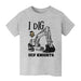 UCF Knights Vive La Fete Excavator Heather Grey Cotton Short Sleeve Tee