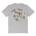 UCF Knights Hand Sketched Vive La Fete Impressions Icones Kids Grey T-shirt