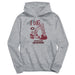 University of Chicago Maroons Excavator Heather Grey Cotton Youth Hoodie