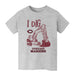 University of Chicago Maroons Vive La Fete Excavator Heather Grey Cotton Short Sleeve Tee