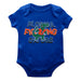 Florida Gators Vive La Fete Infant Game Day Royal Short Sleeve Bodysuit