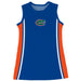 Florida Gators Sleeveless Cheerleader A Line Dress Royal